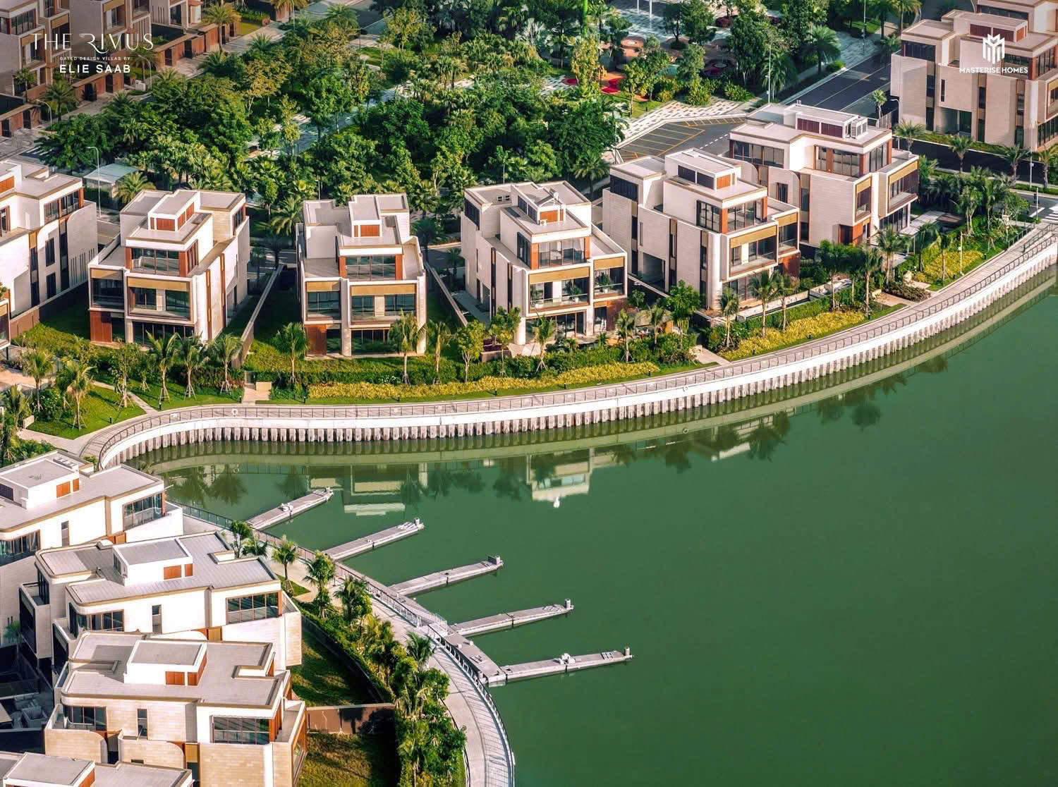 Dinh thự nổi bên sông The Rivus