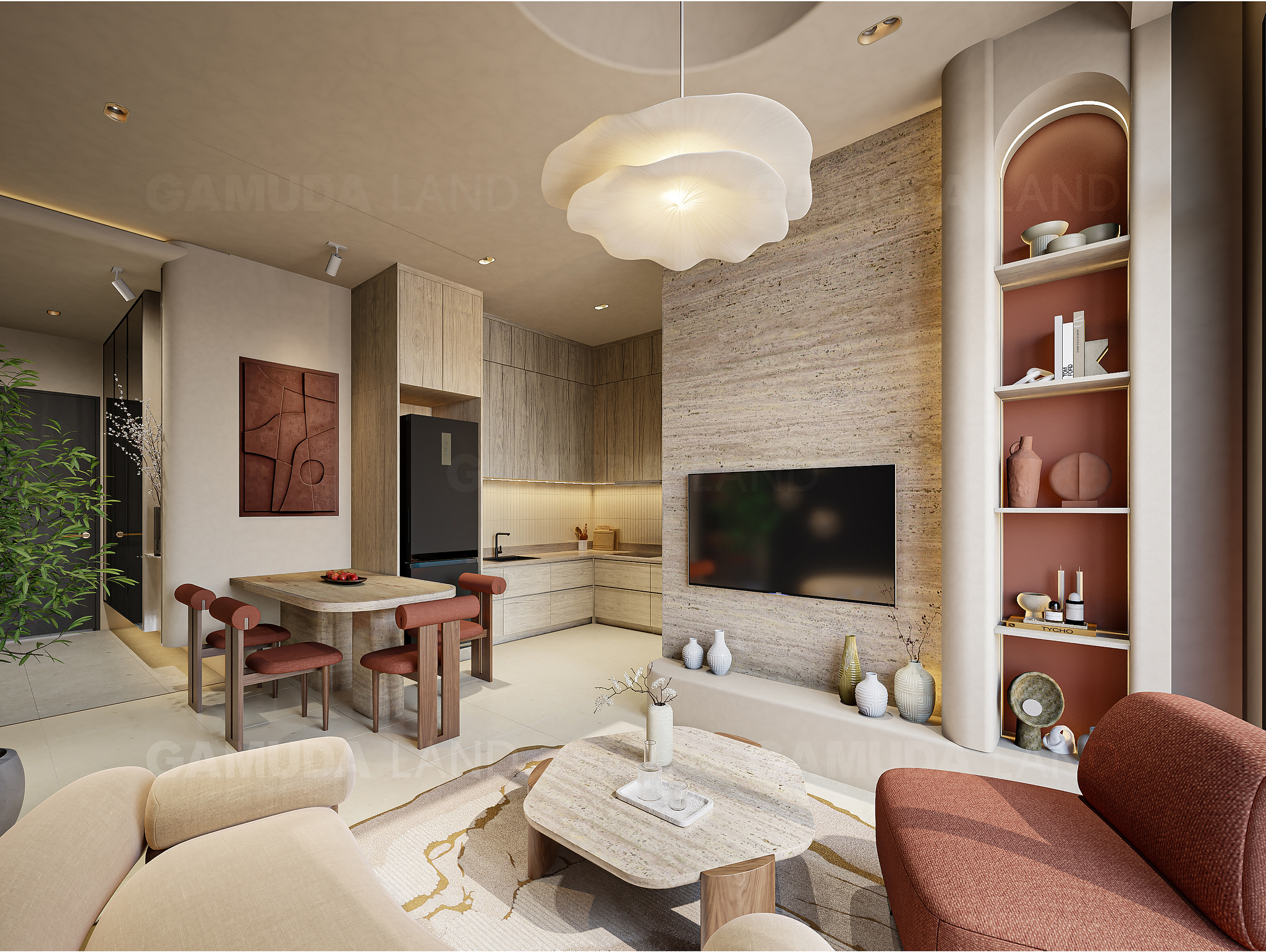 Không gian sống xanh chuẩn Biophilic