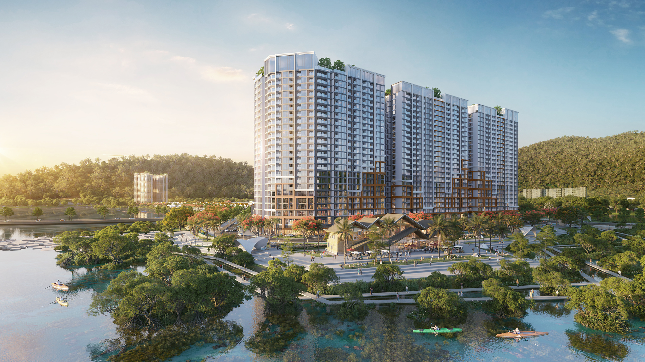 Bến du thuyền và biệt thự đảo Charmora City
