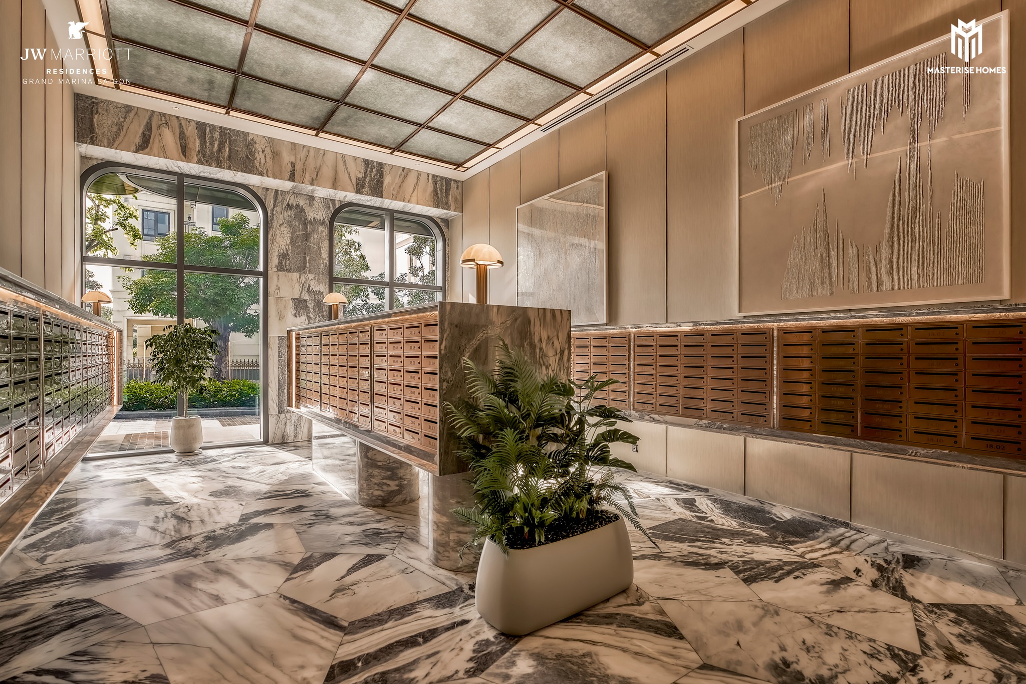 Nội thất sang trọng tại Grand Marina Saigon