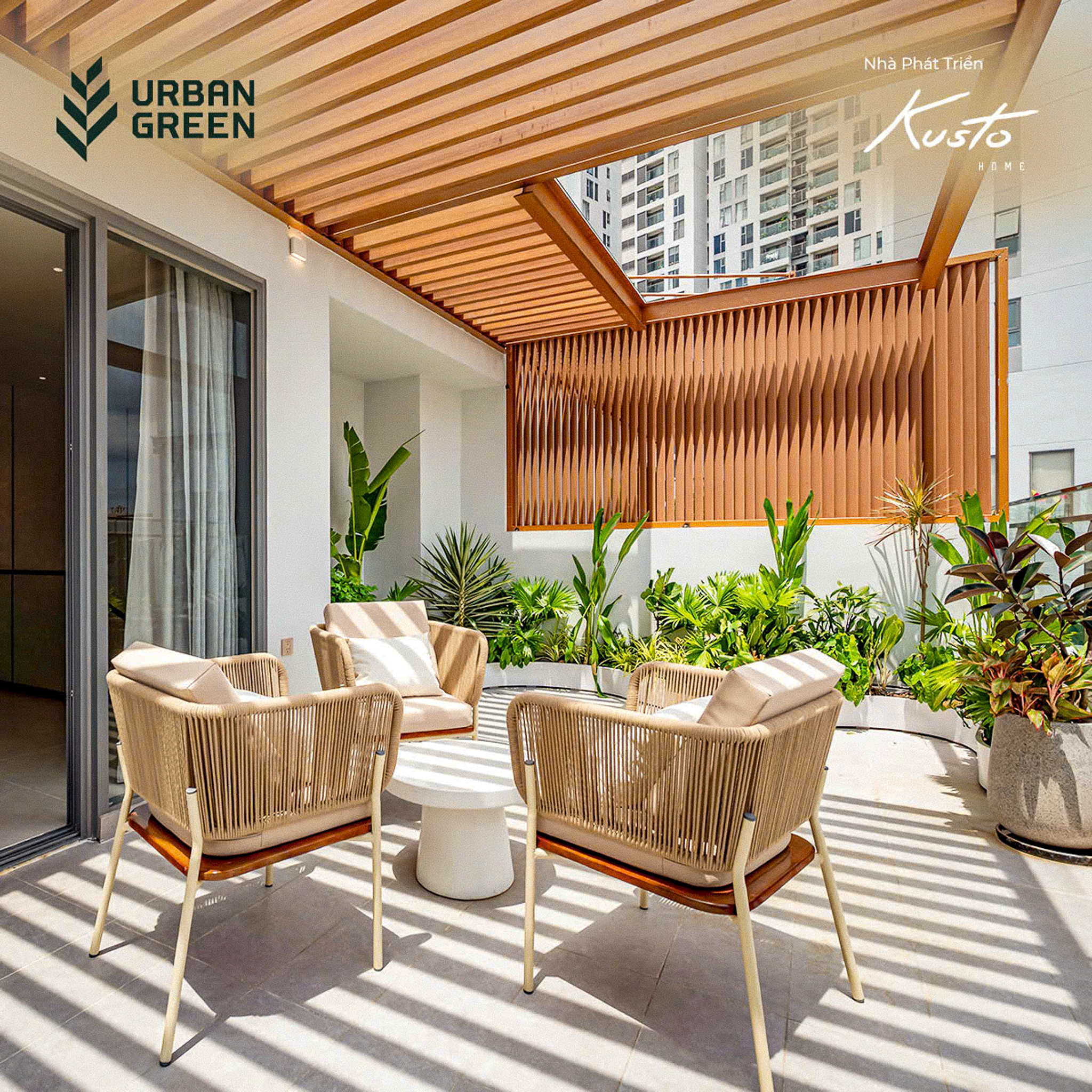 Khu 6 Biệt thự sân vườn giới hạn tại Urban Green